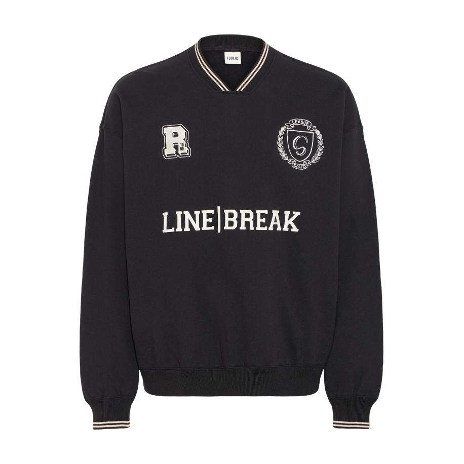 Solid !Solid Trui SDSTRATTON zwart -