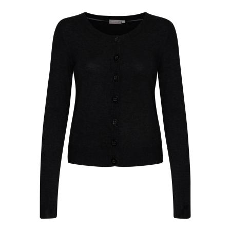 Fransa Fransa Gebreid vest FRZuvic 71 zwart