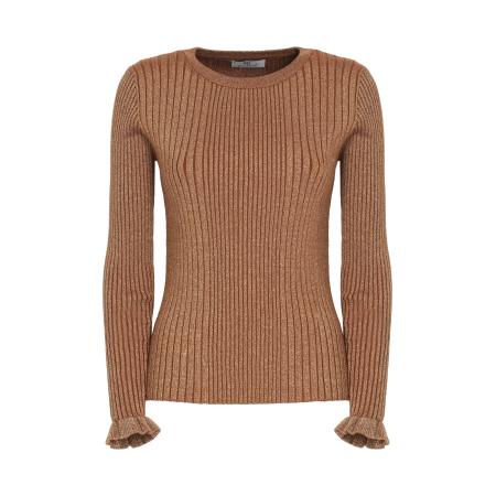 Influencer Influencer Trui karamel