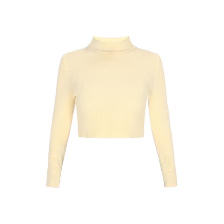 MYMO Trui Comfy pasteelgeel