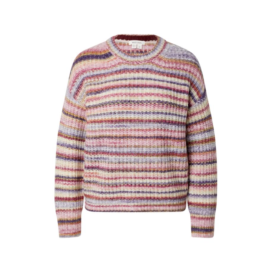 WHITE STUFF Trui Suzanna lichtbeige / violetblauw / rosa / donkerroze Roze