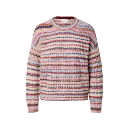 WHITE STUFF Trui Suzanna lichtbeige / violetblauw / rosa / donkerroze