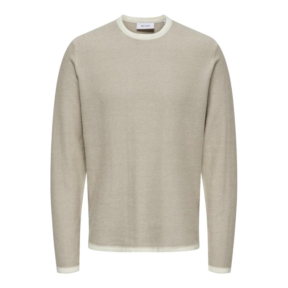 Only & Sons Trui Timmy greige Bruin