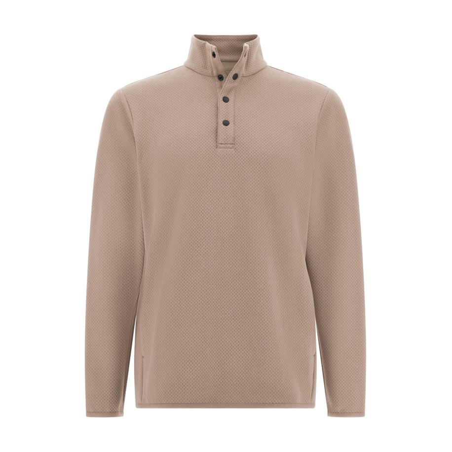 Boggi Milano Sweatshirt B Tech taupe Grijs