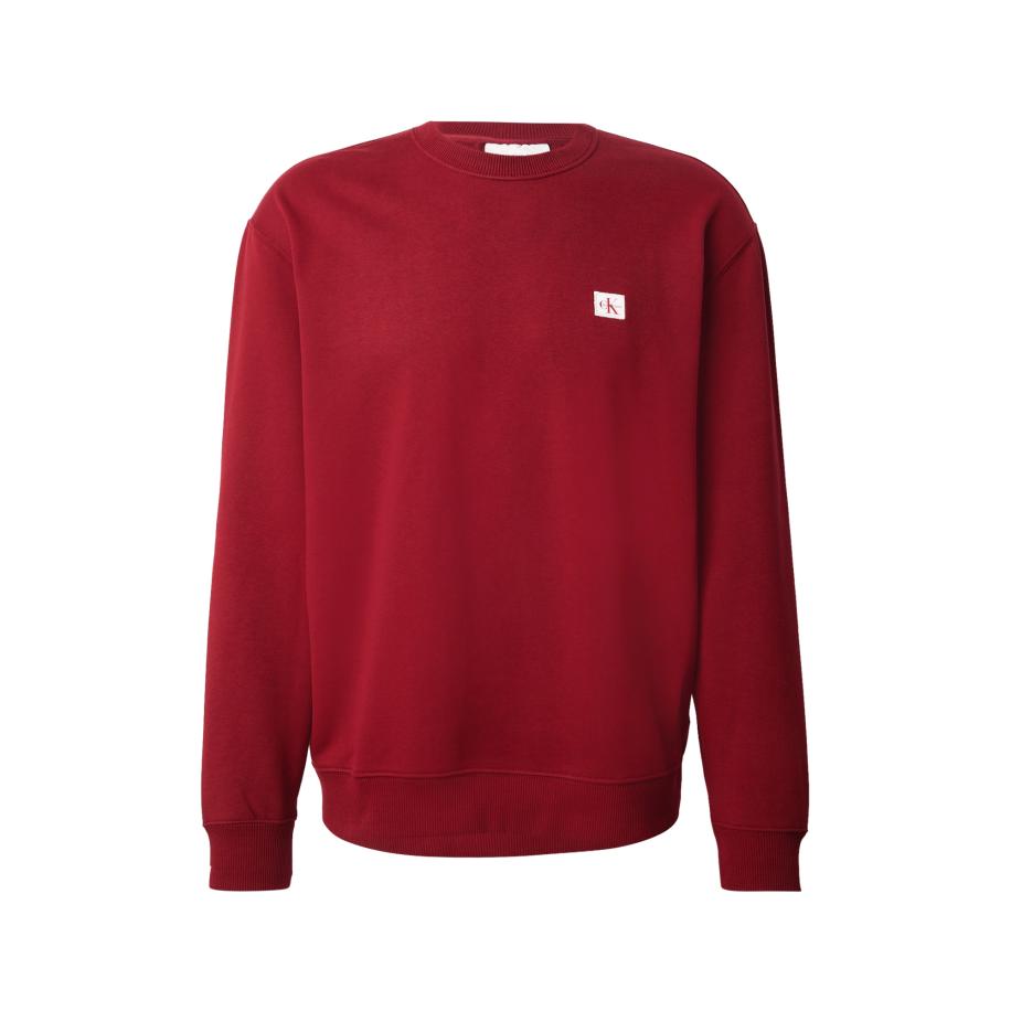 Calvin Klein Calvin Klein Jeans Sweatshirt kersrood / wit -