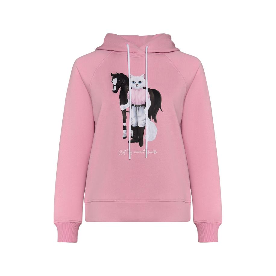 Maniita Lacitta CAT by Maniita Lacitta Sweatshirt pink -