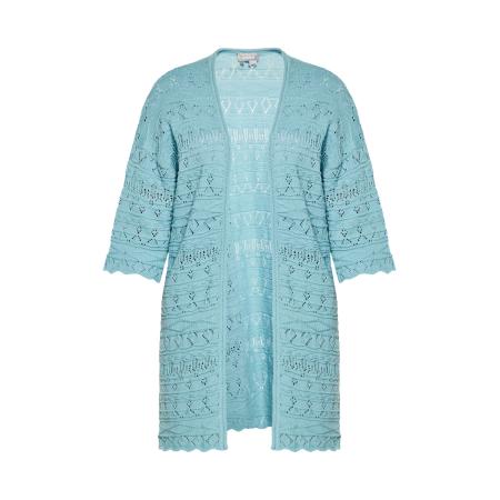 Usha Usha Gebreid vest aqua