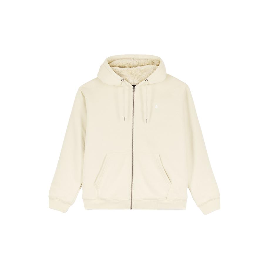 Volcom Volcom Sweatvest Single Stone Lined lichtbeige -