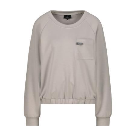 Monari monari Sweatshirt taupe / zilver