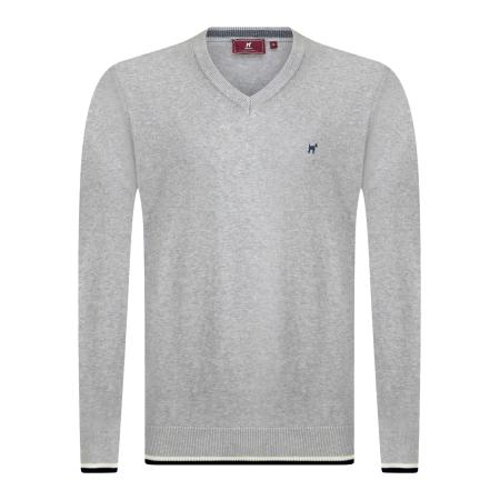 Williot Williot Trui grijs / zwart