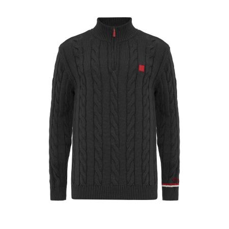 Moxx Paris Moxx Paris Trui rood / zwart