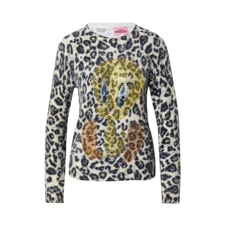 Frogbox Trui beige / geel / oranje / zwart