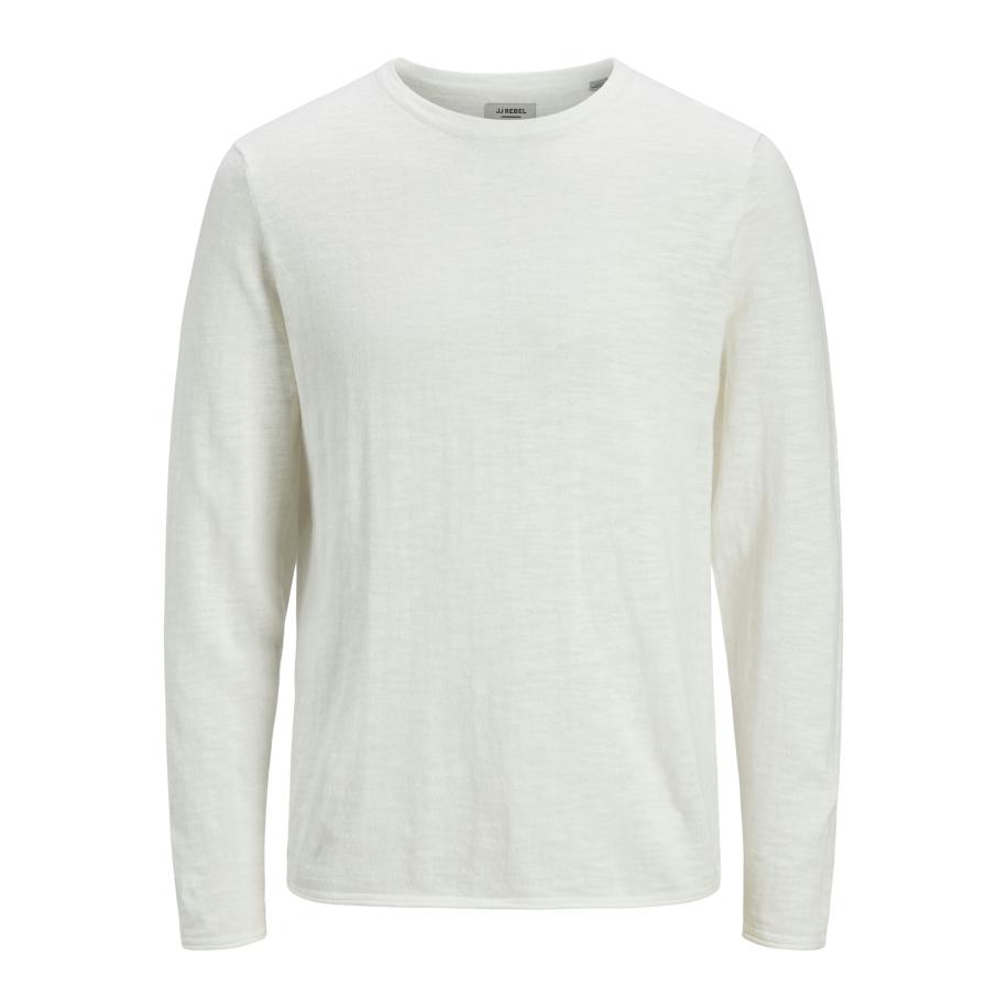 JJ Rebel JJ Rebel Trui JREBNATURE wit -