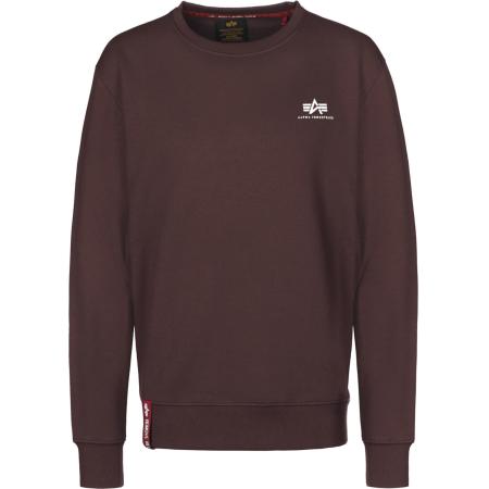 Alpha Industries ALPHA INDUSTRIES Sweatshirt bruin / wit