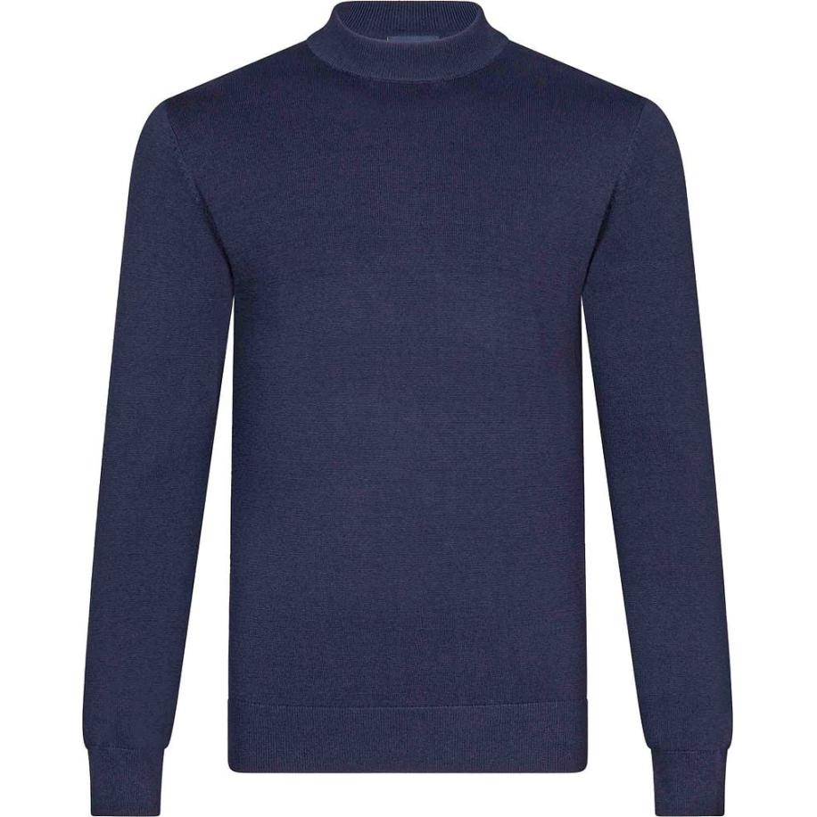 Cavallaro Milacio Turtle Neck Navy Blauw