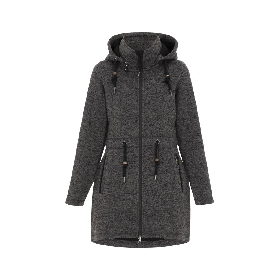 Schmuddelwedda Schmuddelwedda Fleece jas donkergrijs -