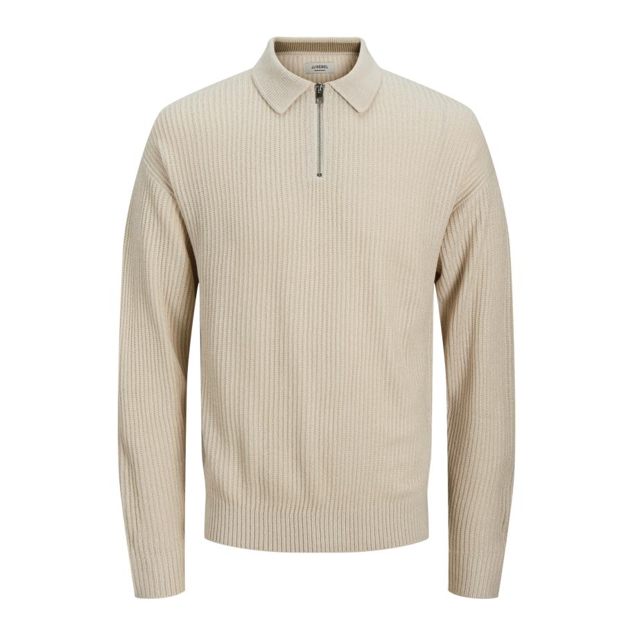 JJ Rebel JJ Rebel Trui JREBLOGAN beige -