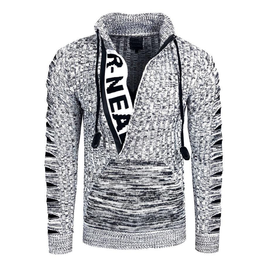 Rusty Neal Rusty Neal Trui zwart / wit -