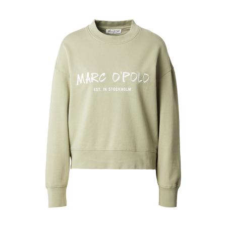 Marc O'Polo Marc OPolo Sweatshirt kaki / wit