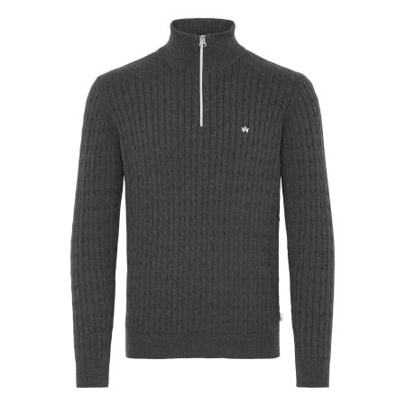 Kronstadt Kronstadt Trui KSCall half zip grijs