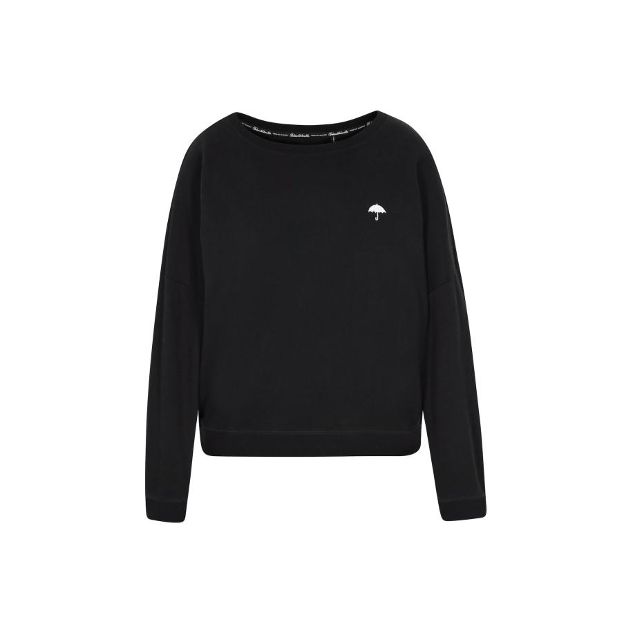 Schmuddelwedda Schmuddelwedda Sweatshirt zwart / wit -