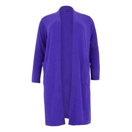 Yoek YOEK Gebreid vest lila