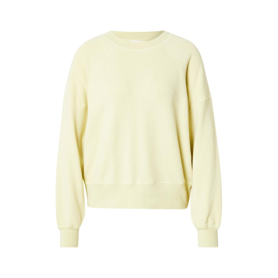 American Vintage AMERICAN VINTAGE Sweatshirt ATUBAY lichtgeel -