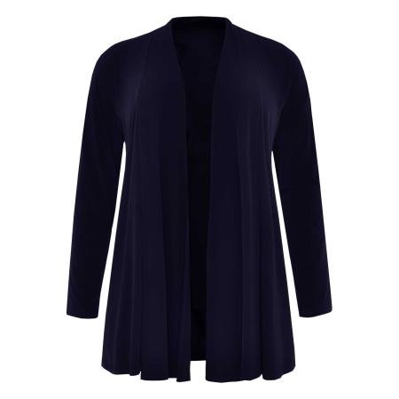 Yoek YOEK Gebreid vest donkerblauw