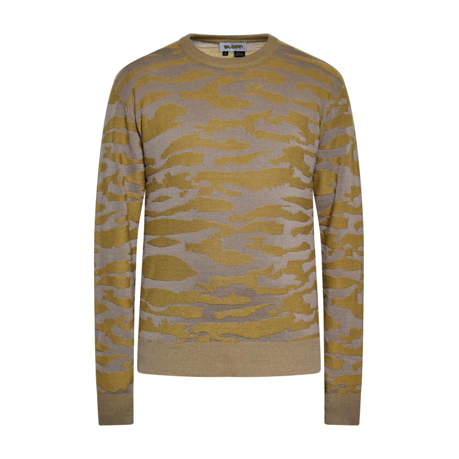 Sloan Sloan Trui grijs / kaki -