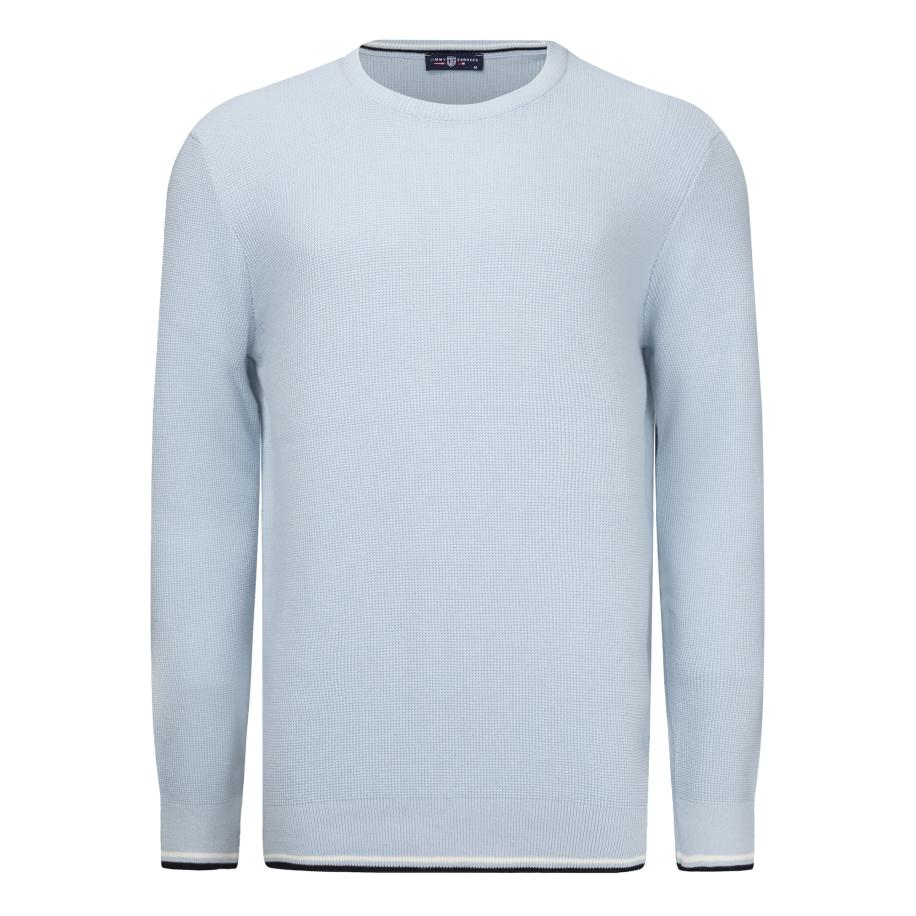 Jimmy Sanders Jimmy Sanders Trui lichtblauw -