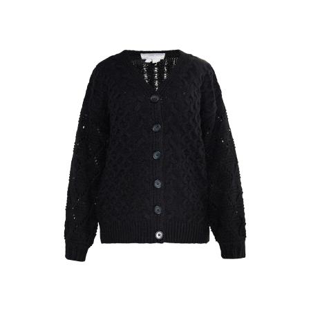 Usha Usha Gebreid vest Lurea zwart