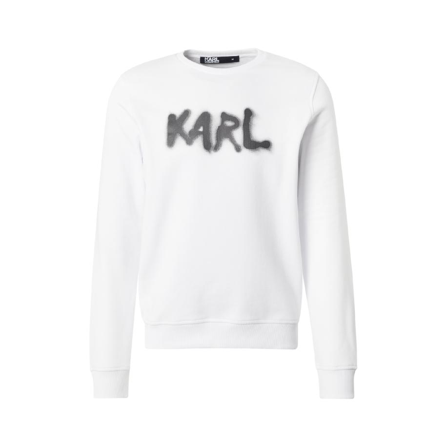 Karl Lagerfeld Karl Lagerfeld Sweatshirt zwart / wit -