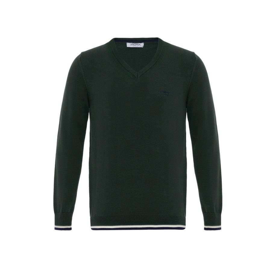 Moxx Paris Moxx Paris Trui groen / wit -