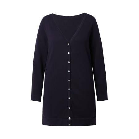 Ulla Popken Ulla Popken Gebreid vest zwart