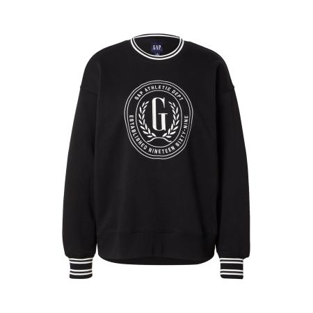 GAP GAP Sweatshirt zwart / wit