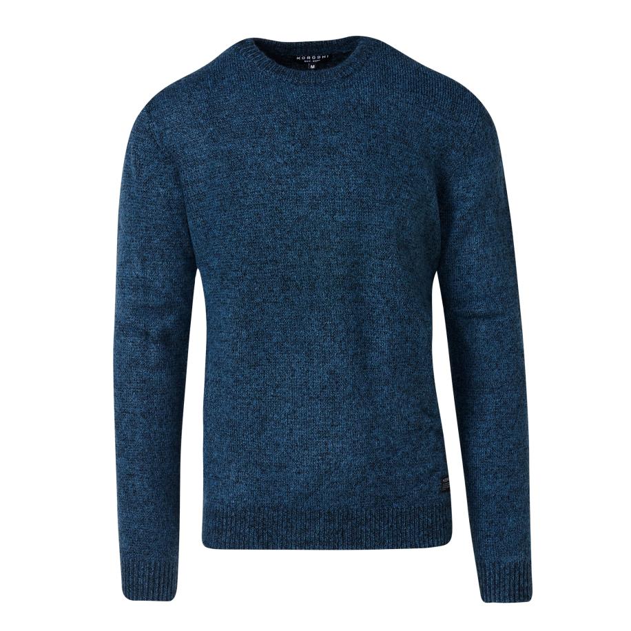 KOROSHI Trui blauw Blauw