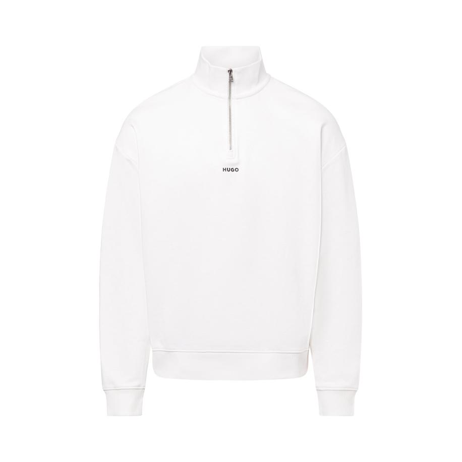 HUGO Sweatshirt Durty244 zwart / wit Wit