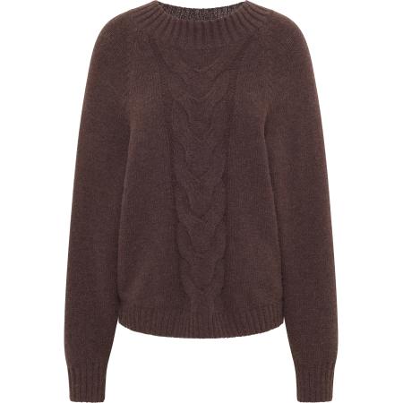 RISA RISA Trui donkerbruin