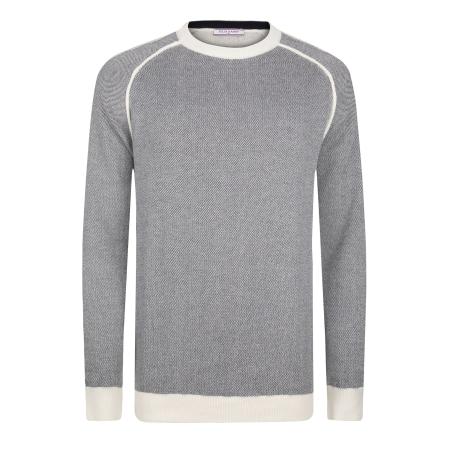 Felix Hardy Felix Hardy Trui ecru / donkergrijs