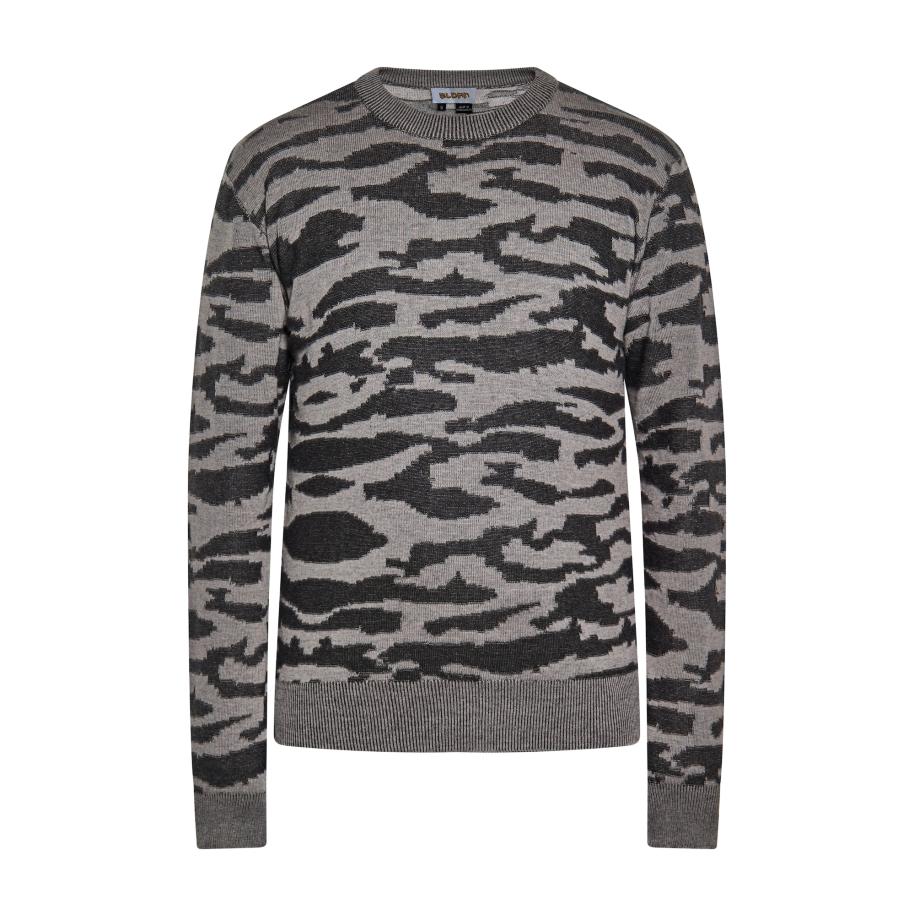Sloan Sloan Trui grijs / zwart -