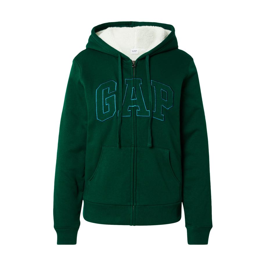 GAP GAP Sweatvest HERITAGE cyaan blauw / donkergroen -