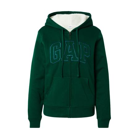 GAP GAP Sweatvest HERITAGE cyaan blauw / donkergroen