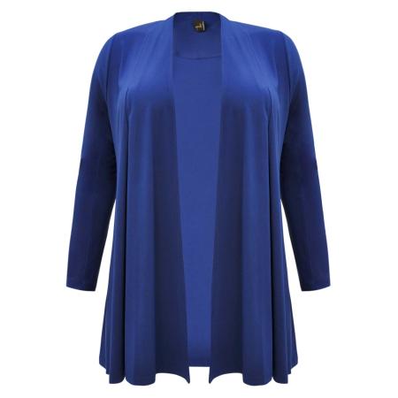 Yoek YOEK Gebreid vest indigo