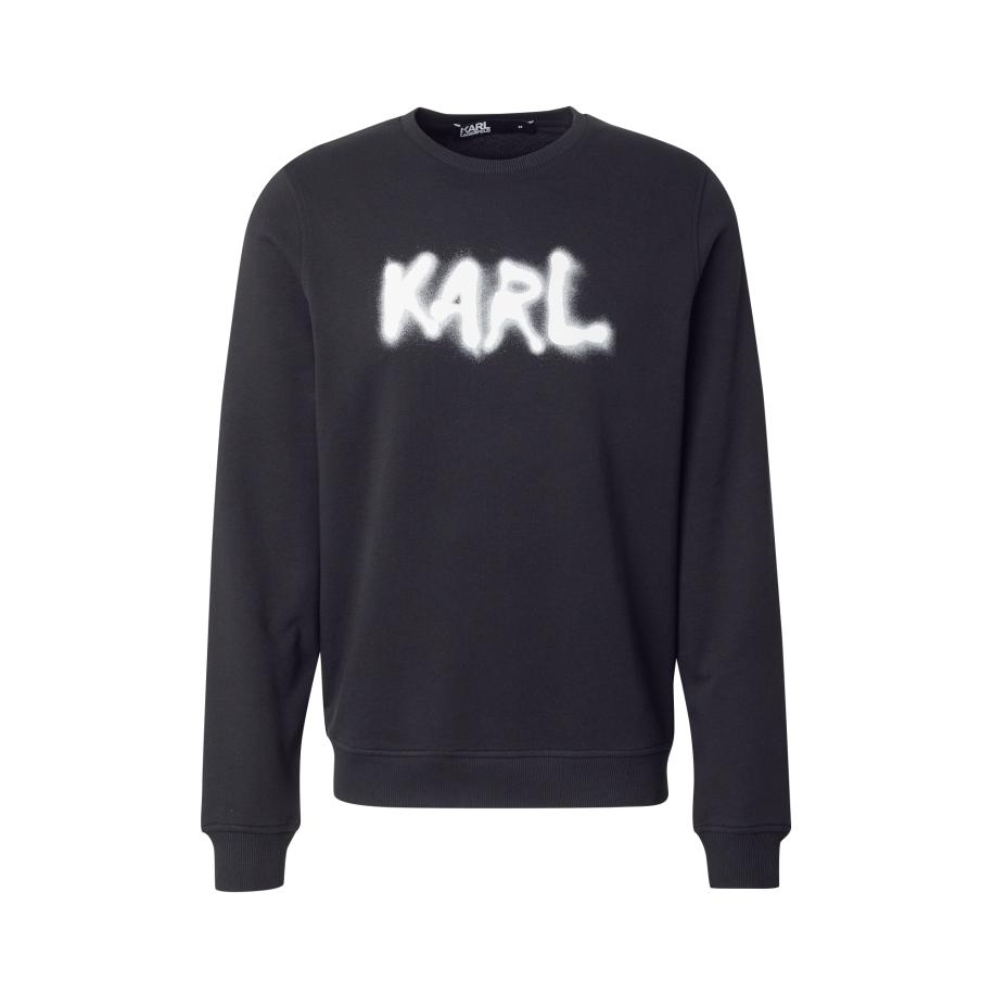 Karl Lagerfeld Karl Lagerfeld Sweatshirt nachtblauw / wit -