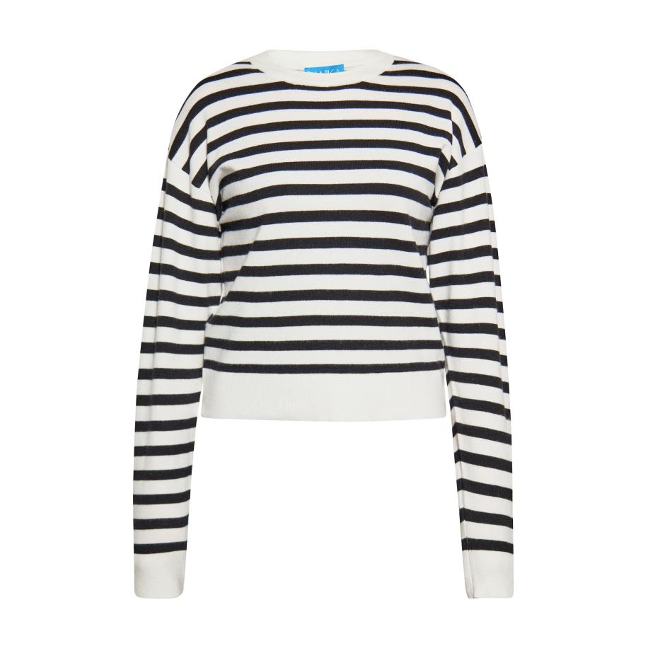 SANIKA SANIKA Trui zwart / offwhite -