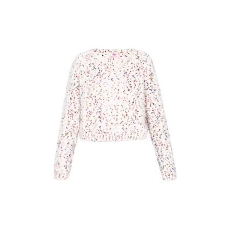 MYMO Trui blauw / groen / rood / offwhite