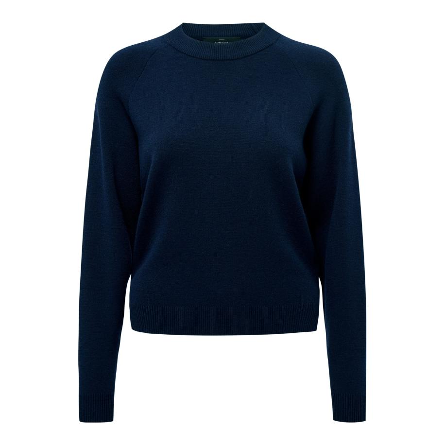 Peppercorn Peppercorn Trui Rosalia donkerblauw -