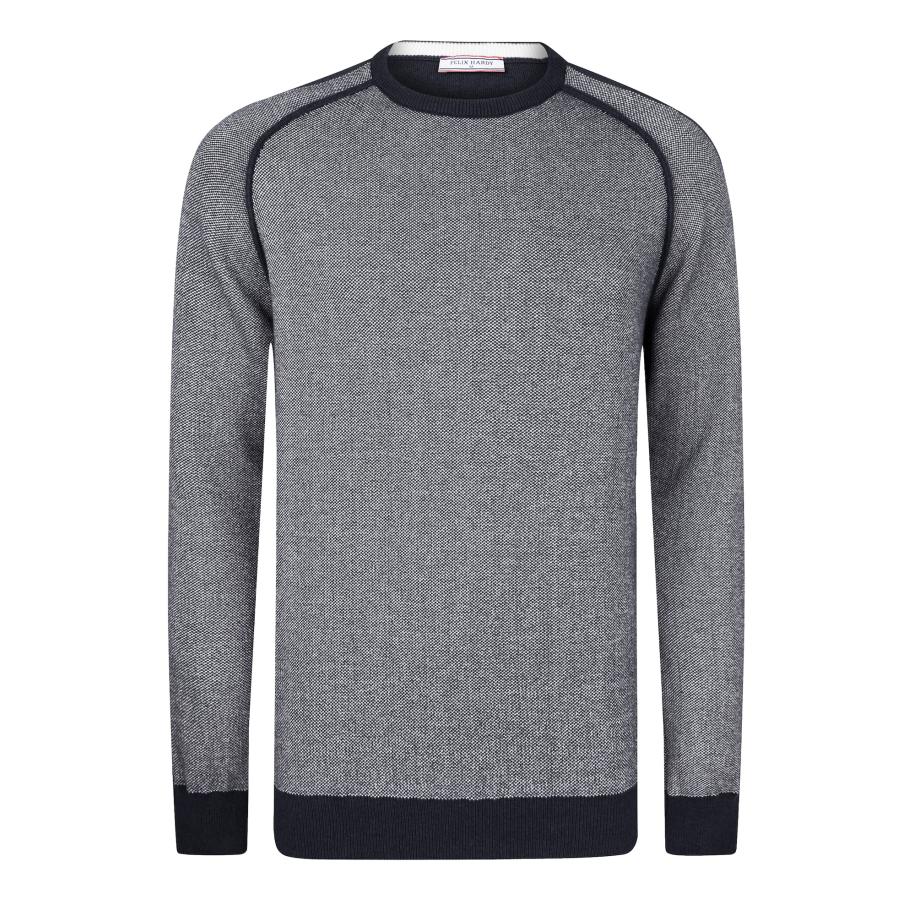 Felix Hardy Felix Hardy Trui navy / wit -