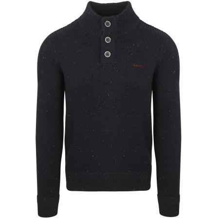 NZA Pullover Mocker Conor Melange Icon Navy