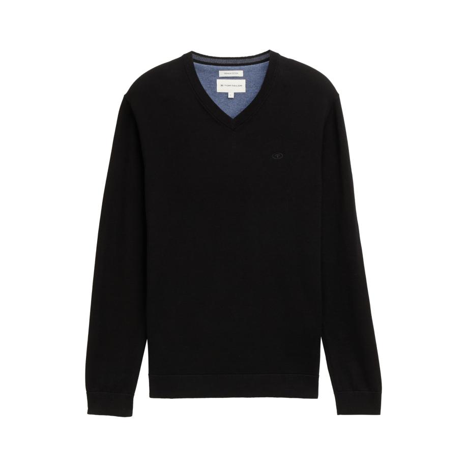 TOM TAILOR Trui zwart Zwart